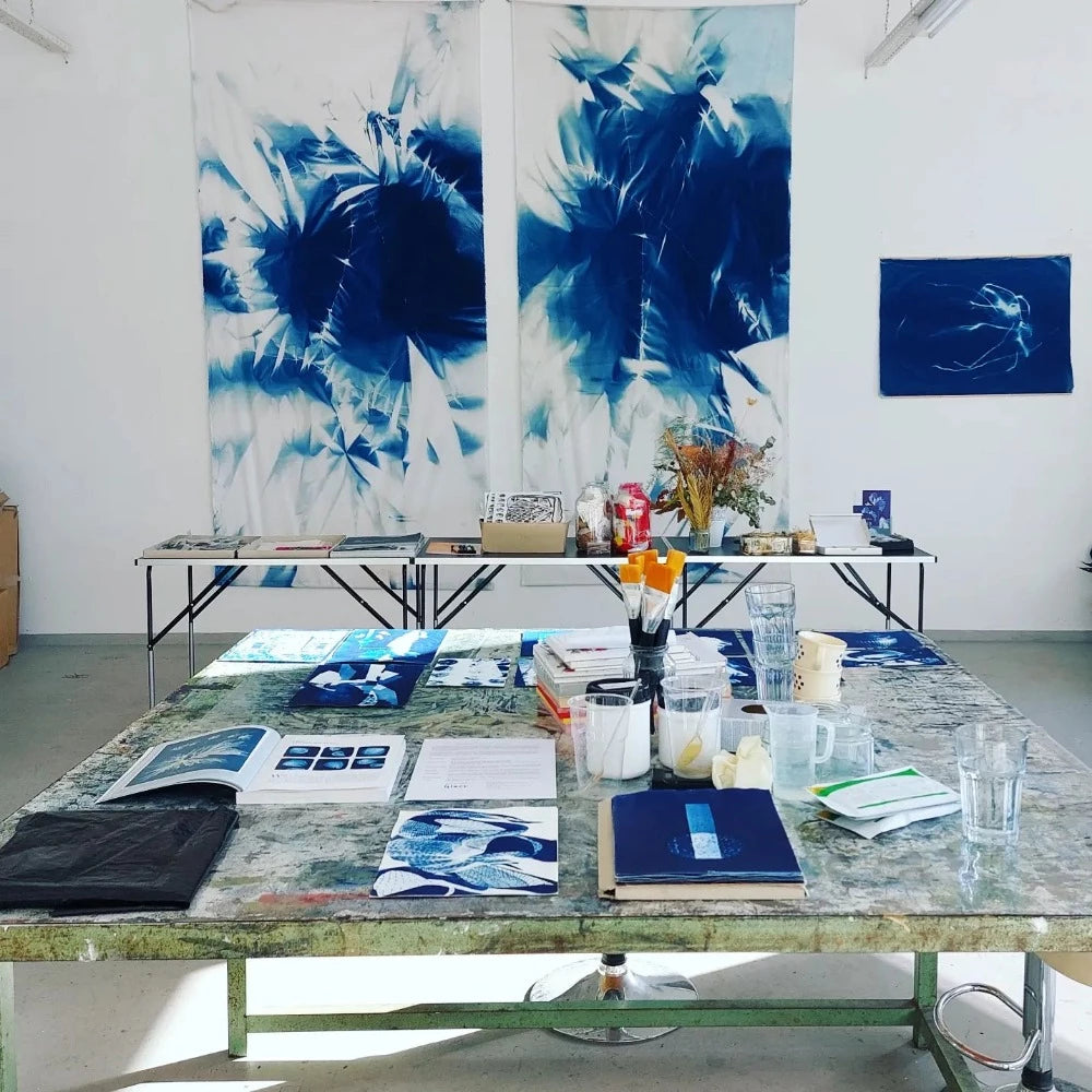 Cyanotype workshop for private groups and companies